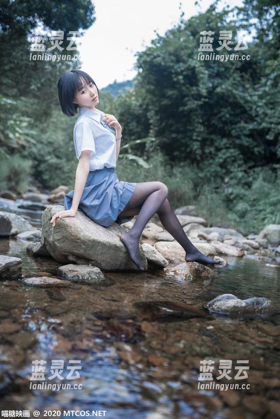 MTYH喵糖映画 - 居家图包：蠢沫沫，随意的姿态，一种别样的舒适感