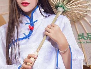 TouTiao头条女神 – 曲佑熙在户外：图库颜值爆表，无意中成了风景的一部分？
