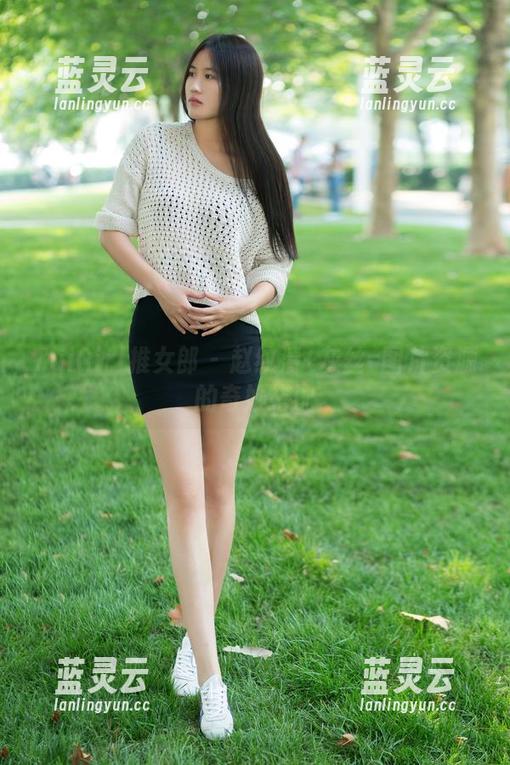 TuiGirl推女郎 - 赵纹清+灰丝=图片资源的奇妙搭配