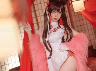 像樱落Selena这样大凤花嫁的图片，我是该买个头像用还是直接转发给朋友？