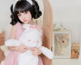 不说你也懂，爆机少女喵小吉的天使写真如梦如幻，原图强烈建议上墙！